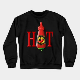 Hot Sauce Bottle Crewneck Sweatshirt